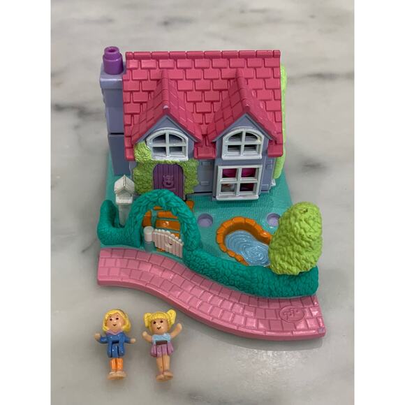 Vintage Polly Pocket Blue Bird Dance Studio*COMPLETE - Picture 1 of 8